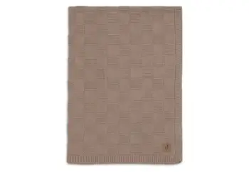 Batanije Box Knit Milky Coffee GOTS, 75x100cm, milky coffee