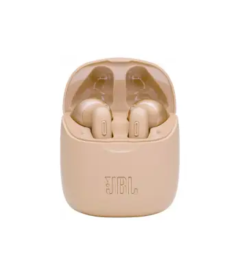 Kufje Wireless JBL Tune T225TWS, In-Ear, 25h Bateri, të arta