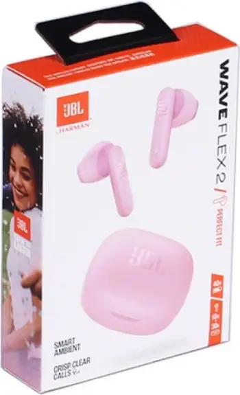 Dëgjuese JBL Wave Flex, rozë