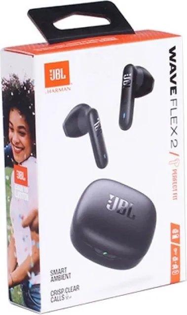 Dëgjuese JBL Wave Flex 2, të zeza - 1