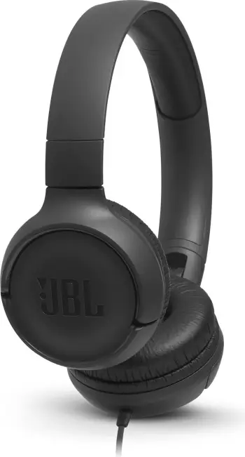 Kufje JBL T500, me kabllo, të zeza