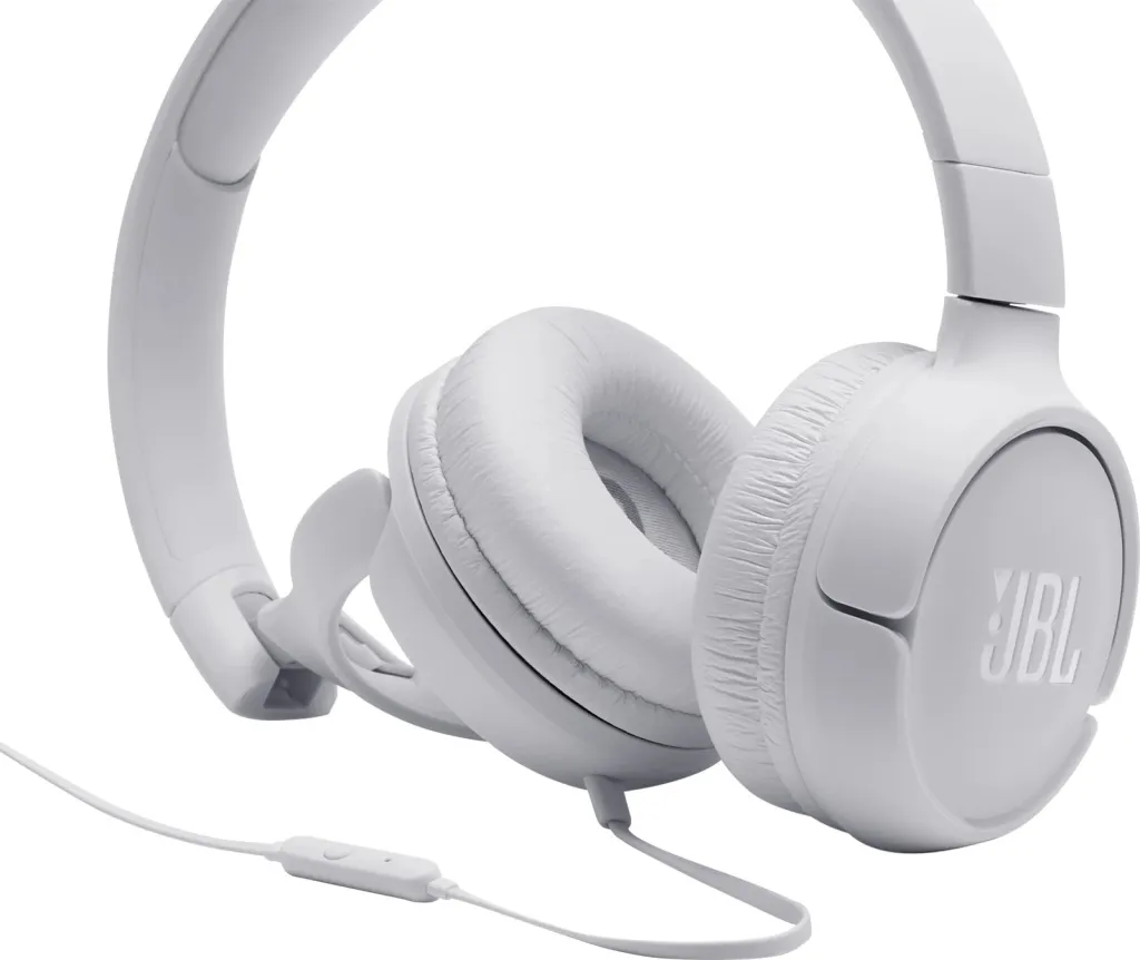 Kufje JBL Tune 500 të bardha - 5