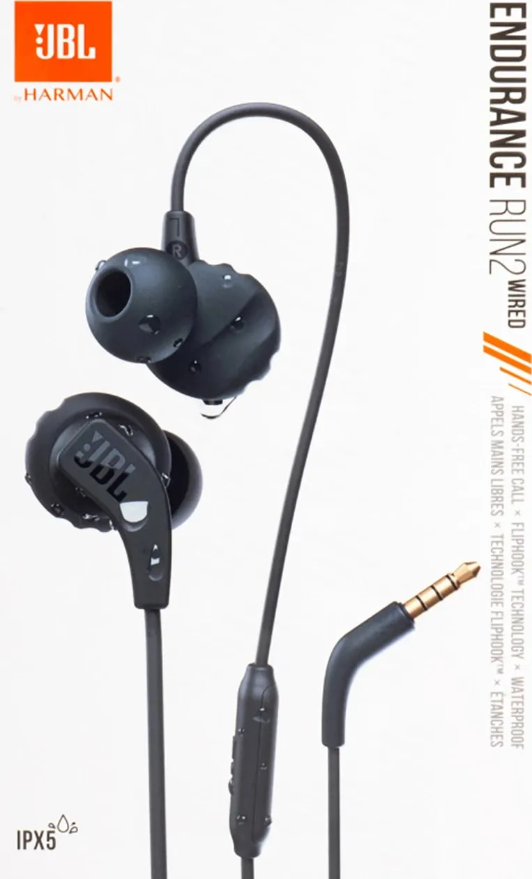 Dëgjuese JBL Endurance Run 2, të zeza - 3
