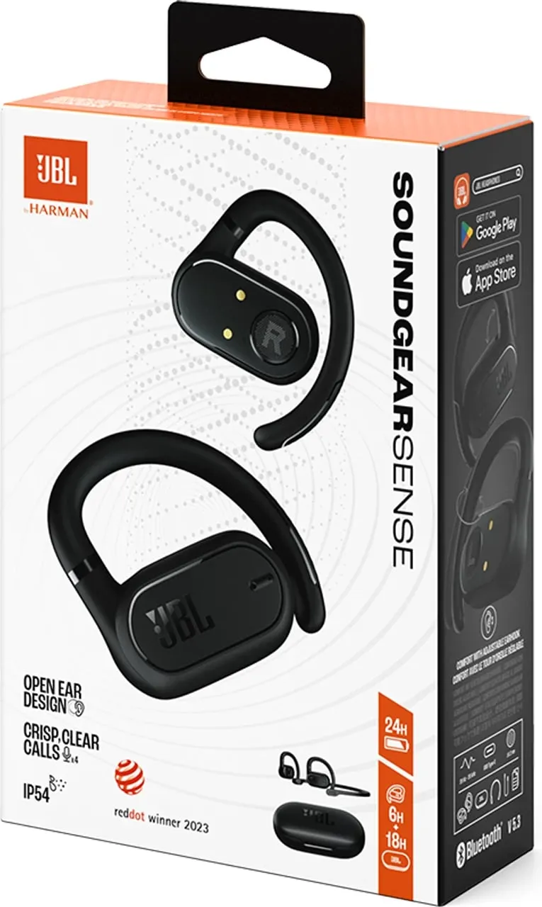 Dëgjuese JBL Soundgear SENSE, të zeza - 10