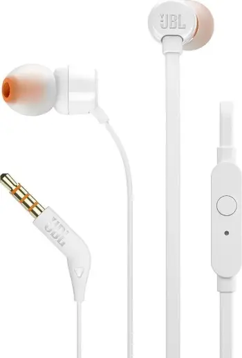 Dëgjuese JBL T110, të bardha