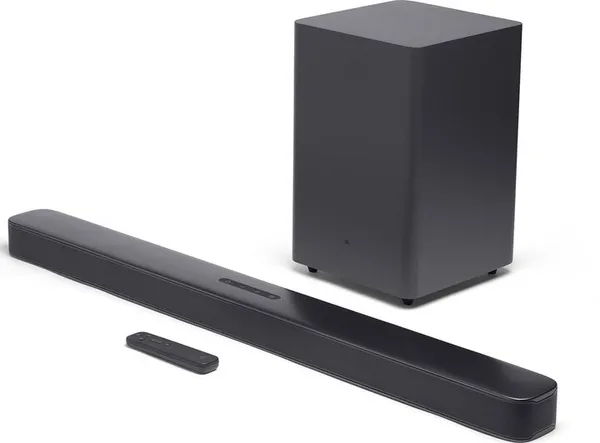 Sistem zërimi JBL Bar 2.1 Deep Bass, i zi - 1