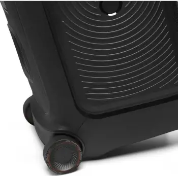 Altoparlant portativ JBL PartyBox Stage 320 JBLPBSTAGE320EP me drita LED, Bluetooth, me rrota dhe dorezë tërheqëse, ngjyrë e zezë