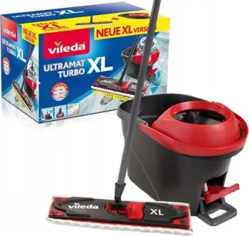 Set shtupë jorrotulluese dhe kovë Vileda Ultramax Turbo XL (161023)