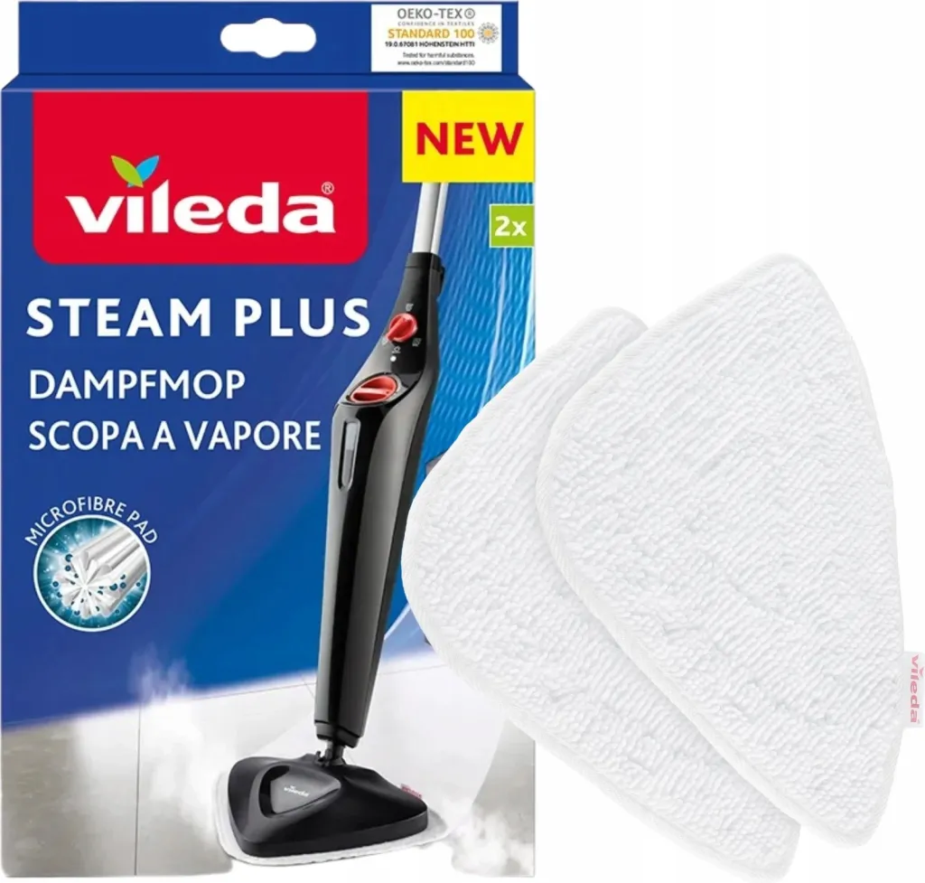 Shtupë Steam Vileda, rezervë, 2 copë - 1