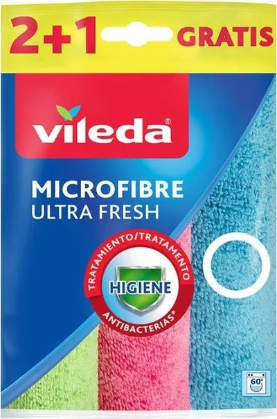 Leckë mikrofibër Vileda Ultra Fresh, 3 copë - 1