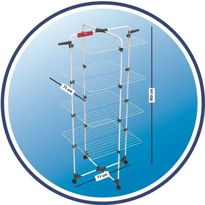 Tharëse rrobash Vileda Mixer 4 71 cm (157237) - 2