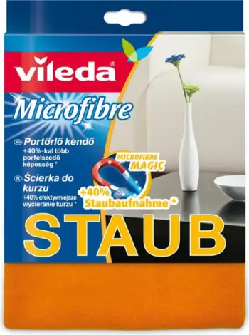 Leckë mikrofibër Vileda, portokalli