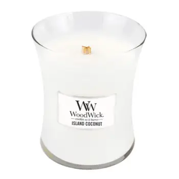 Qiri aromatik WoodWick Island Coconut, 275 g