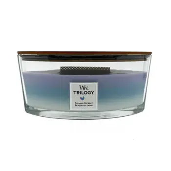 Qiri aromatik WoodWick Trilogy Calming Retreat, 453.6 g