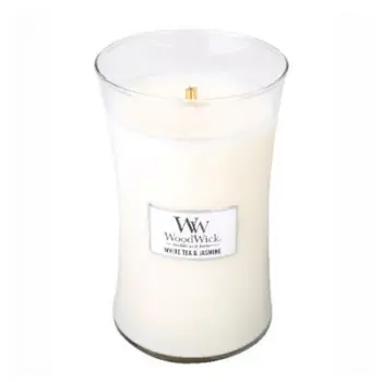 Qiri aromatik WoodWick White Tea & Jasmine 609,5 g