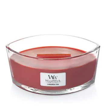 Qiri aromatik Woodwick, kanellë, 453 g