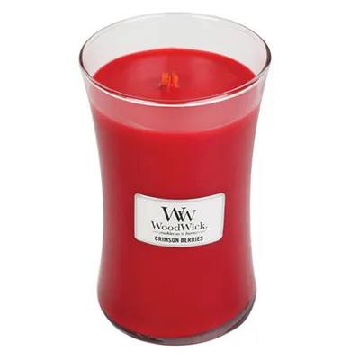 Qiri aromatik WoodWick Crimson Berries, 609 g - 1