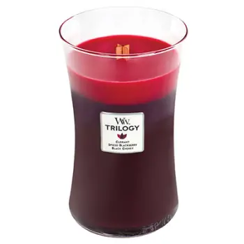Qiri aromatik WoodWick Trilogy Sun-Ripened Berries, 609.5 g