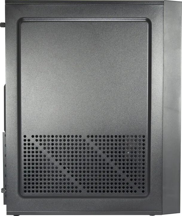 Kasë INTER-TECH A-301 Quad Midi Tower, e zezë - 7