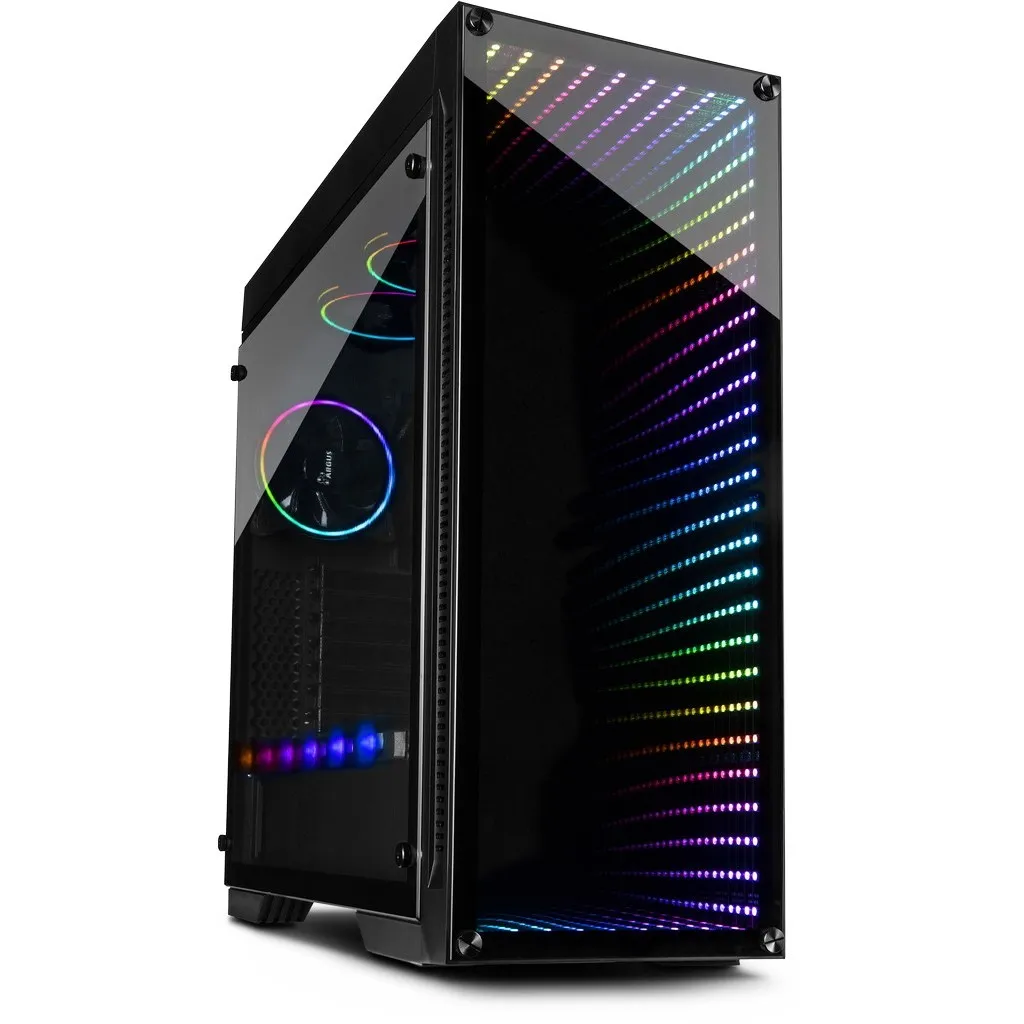 Kasë Inter-Tech Infini2 X-908 Midi Tower – Zezë - 1