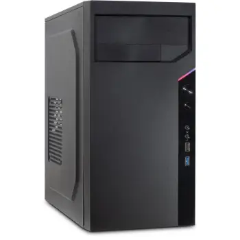 Kasë Inter-Tech IT-6505 Reto Micro Tower ATX – Zezë