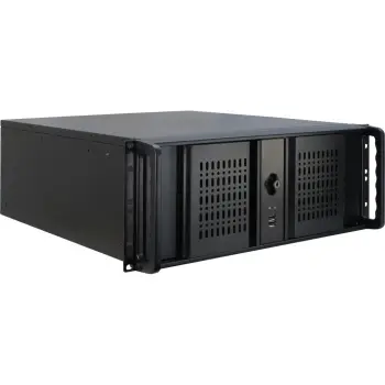 Kasë server Inter-Tech 4U-4098-S, Rack, ATX, micro ATX, Mini-ITX, e zezë