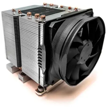 Ftohës ajri Inter-Tech Dynatron B14, 8 cm, për Xeon, LGA3647, alumini/zezë