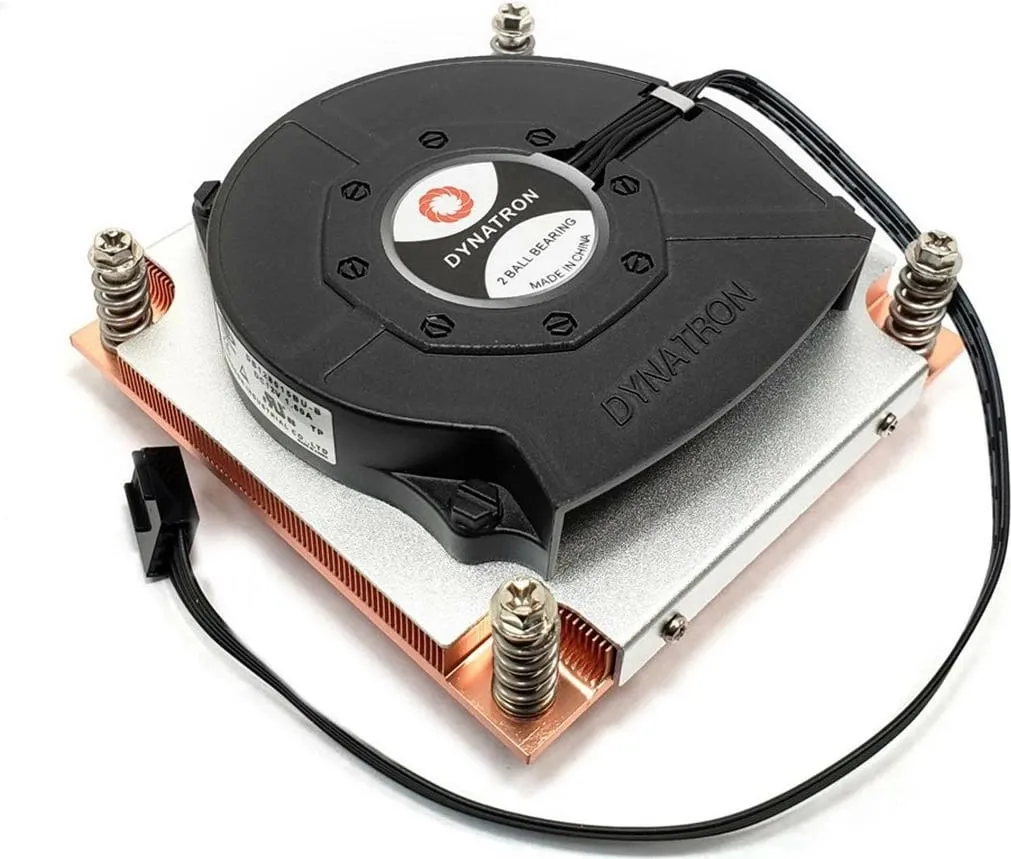 Ftohës procesori Inter-Tech Q-3, 8 cm, PWM, LGA 1700, zi/argjend - 2