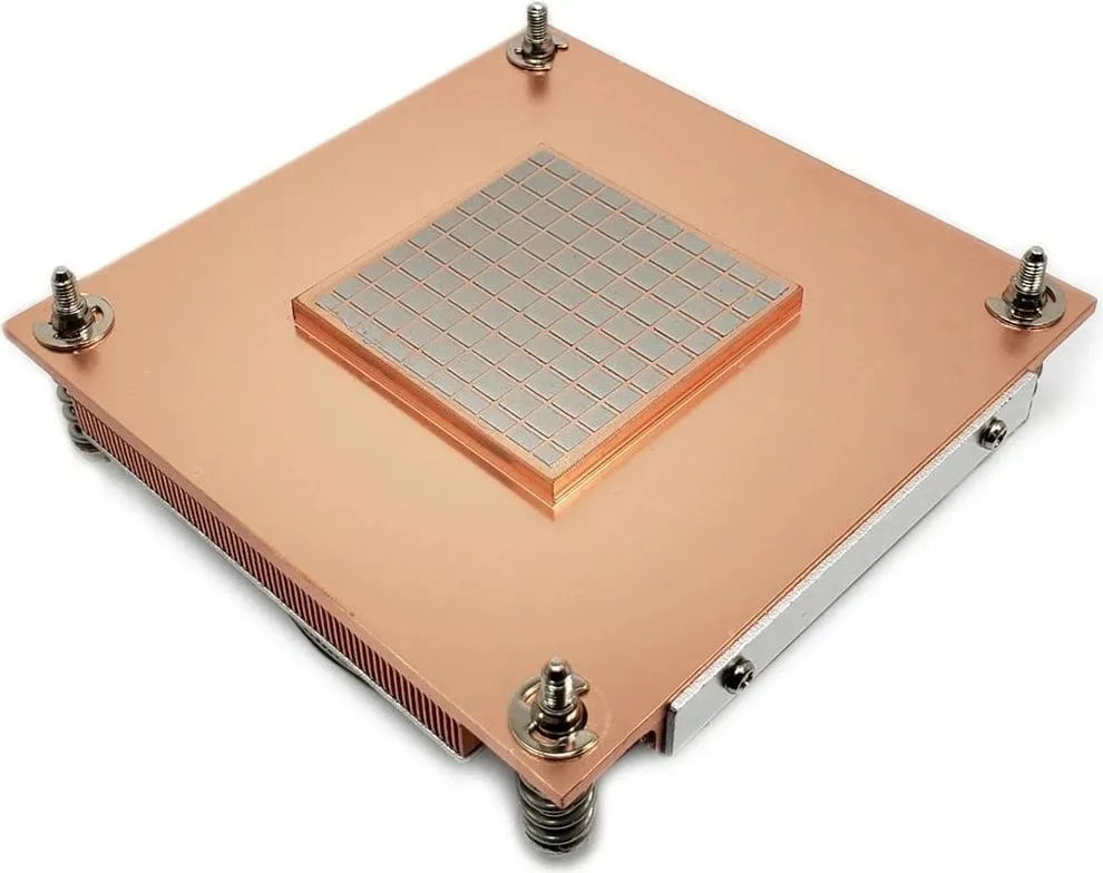 Ftohës procesori Inter-Tech Q-3, 8 cm, PWM, LGA 1700, zi/argjend - 6