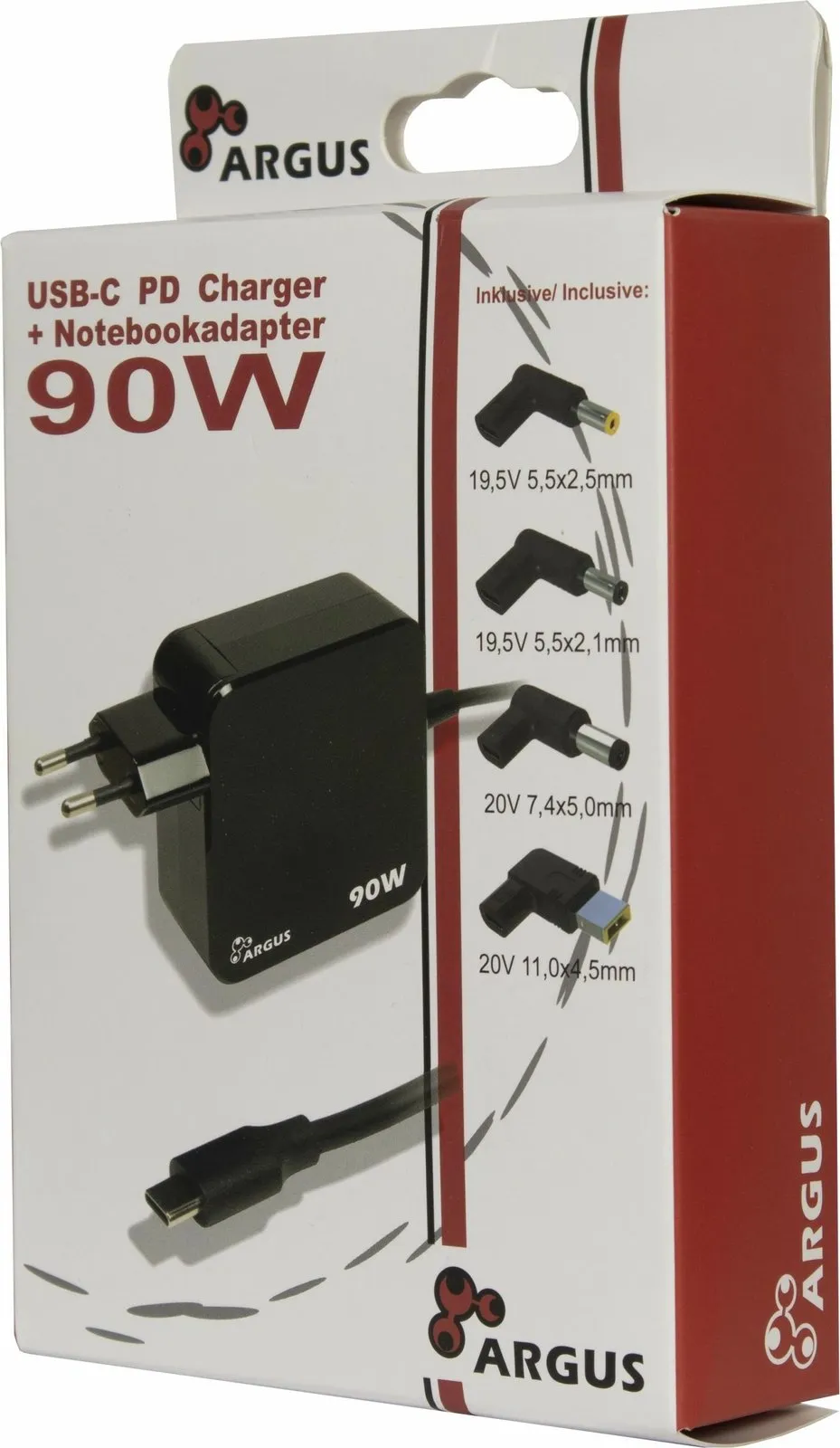 Karikues USB-C Inter-Tech PD-2090 90W i zi - 1