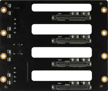 Kasë Inter-Tech NAS-8, 8 vende, PCI Express, Hot-swap, e zezë