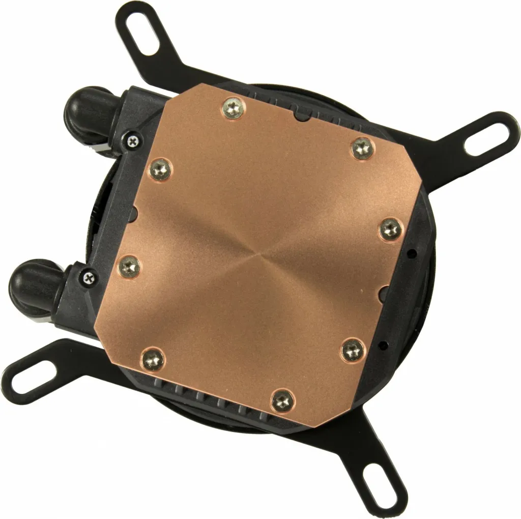 Kasë ftohëse me lëng Inter-Tech Argus Iceman B-240, 2x120mm, e zezë - 3
