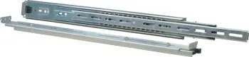 Shina rack Inter-Tech 19 inç, 1U, argjend