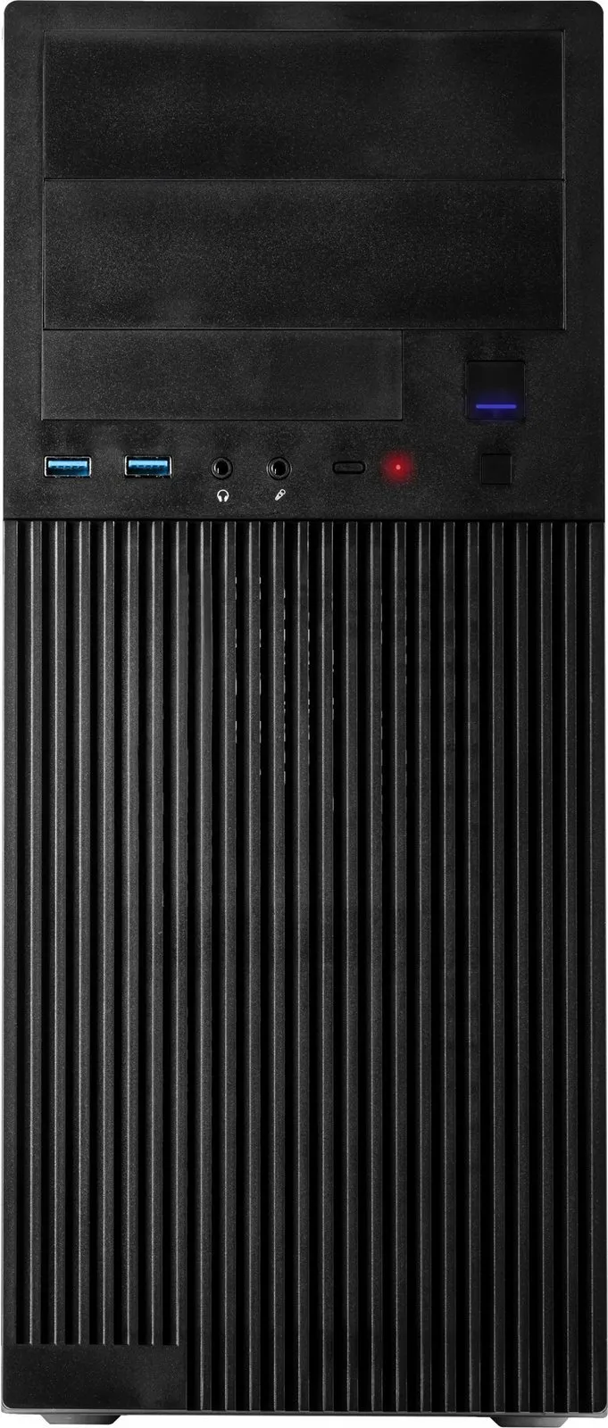 Kuti kompjuteri Inter-Tech ATX IT-2815 Linear, Mini Tower, MIDI, e zezë - 3