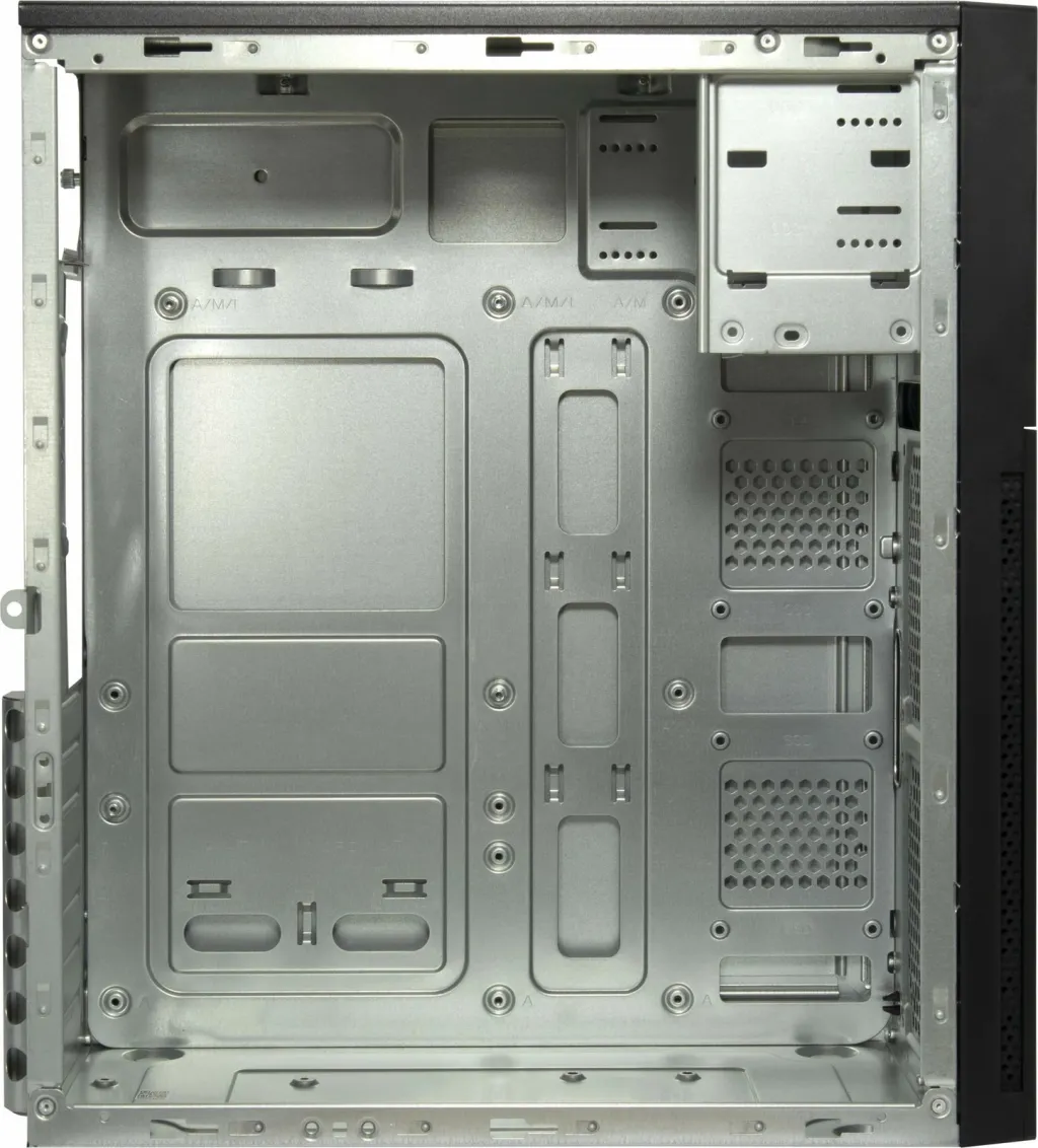 Kuti kompjuteri Inter-Tech ATX IT-2815 Linear, Mini Tower, MIDI, e zezë - 4