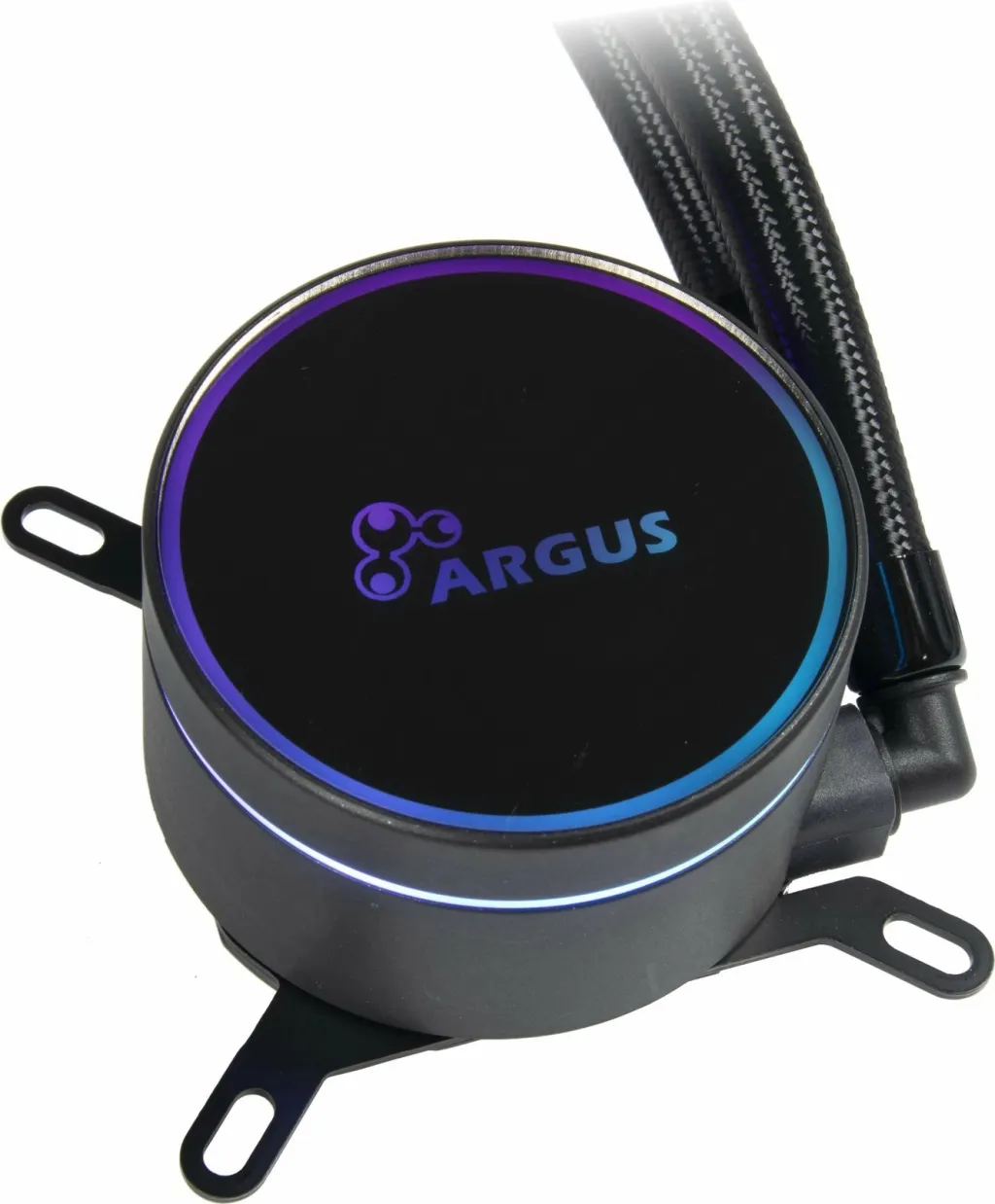 Kasë uji Inter-Tech Argus Iceman LC-240 RGB, 240mm, LED RGB, e zezë - 4