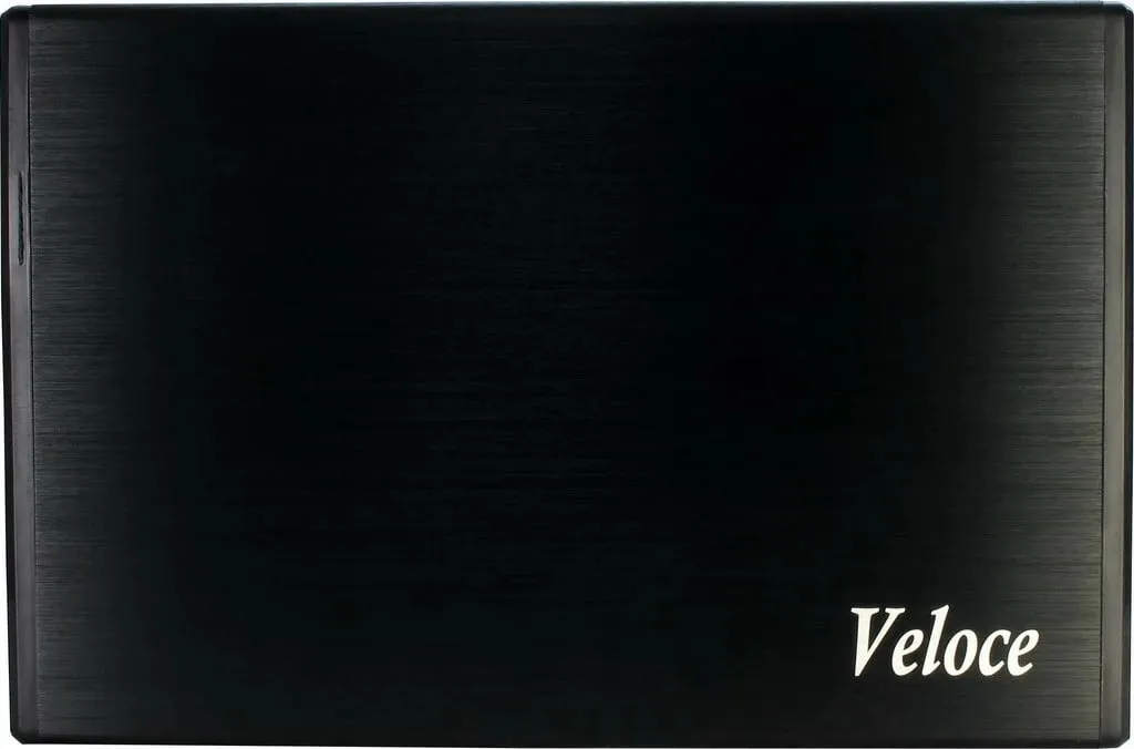 Kasë e jashtme Inter-Tech Veloce GD-35612, 3.5", USB 3.2, e zezë - 2