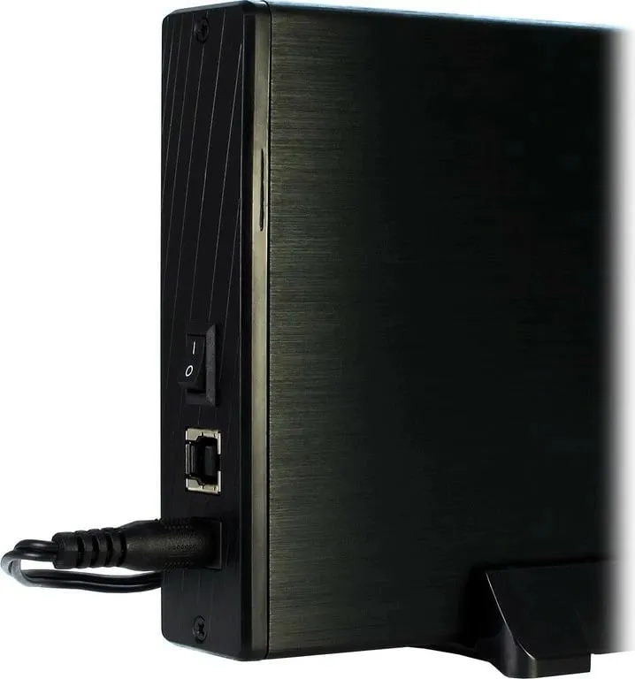 Kasë e jashtme Inter-Tech Veloce GD-35612, 3.5", USB 3.2, e zezë - 3