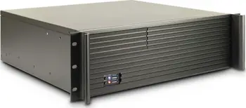 Kuti serveri rack Inter-Tech 3U-K-340L, 3U, ATX, e zezë