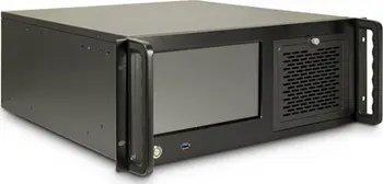 Kase serveri Inter-Tech 4U-4460 TFT Stand, 4U, ekran TFT, e zezë