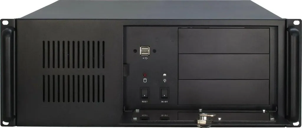 Kasë server Inter-Tech IPC 4U-4088-S, Rack, ATX, micro ATX, Mini-ITX, e zezë - 3