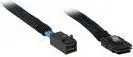 Kabllo INTER-TECH SFF-8643, Mini-SAS HD - SFF-8087 Mini-SAS, 0,75m