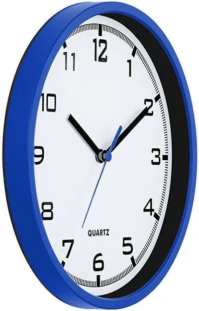 Orë muri Prim E01.2477.30, e kaltër - 2