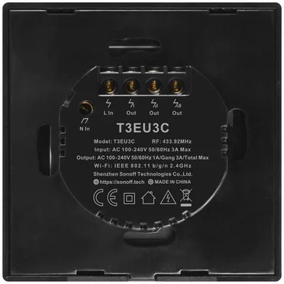 Prizë me prekje Sonoff Wi-Fi T3 EU TX - 3