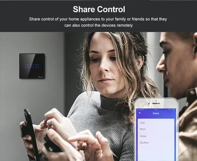 Prizë me prekje Sonoff Wi-Fi T3 EU TX - 6
