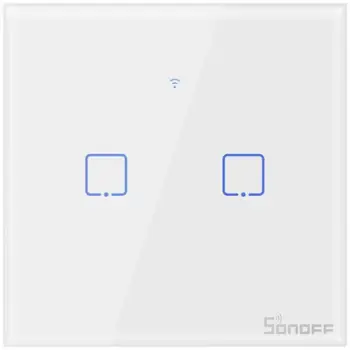 Switch Smart WiFi + RF 433 Sonoff T1 EU TX (2-channel)