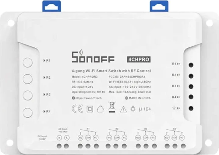 Ndërprerës Sonoff 4CHPROR3 Smart - 1