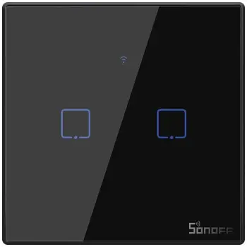 Ndërprerës Smart WiFi + RF 433 Sonoff T3 EU TX (2-channel)