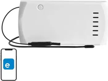 Kontrollues ventilatori tavani Sonoff iFan04 H, Wi Fi, me telekomandë, i bardhë