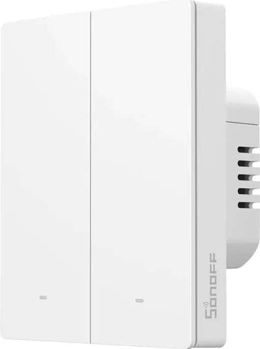 Switch i mençur Sonoff M5-2C-80W, 2 kanale, Matter, i bardhë - 2